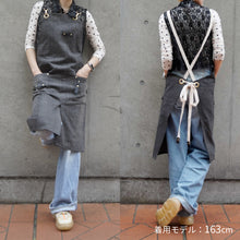 画像をギャラリービューアに読み込む, デニムエプロン