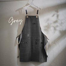 画像をギャラリービューアに読み込む, デニムエプロン
