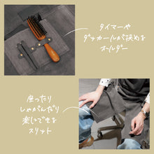 画像をギャラリービューアに読み込む, デニムエプロン
