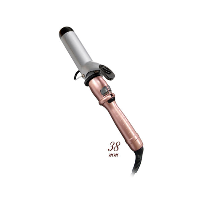 MICHIX9012 38mm カールヘアアイロン ピンク 9012 イオンカール
